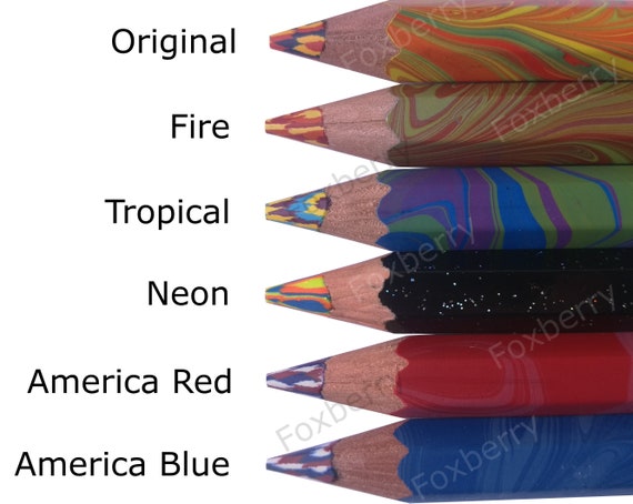 Crayon de couleur géant à mine multicolore Koh-I-Noor Magic 3405 Neon  Original Fire Tropical America Multi Color -  Canada