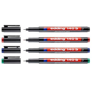 EDDING 140S set permanente markeerstiften