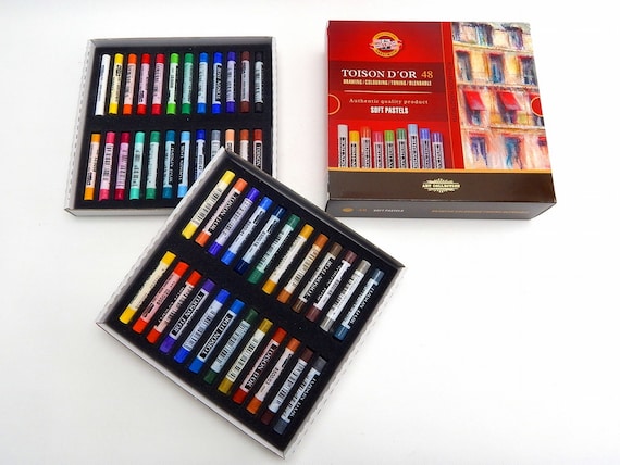 Koh-I-Noor Gioconda Soft Pastel Pencil Set, 24-Colors 