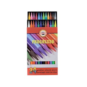 Koh-I-Noor Progresso houtloze kleurpotloden 8758