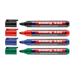 EDDING 330 permanente marker beitelpunt 1-5 mm