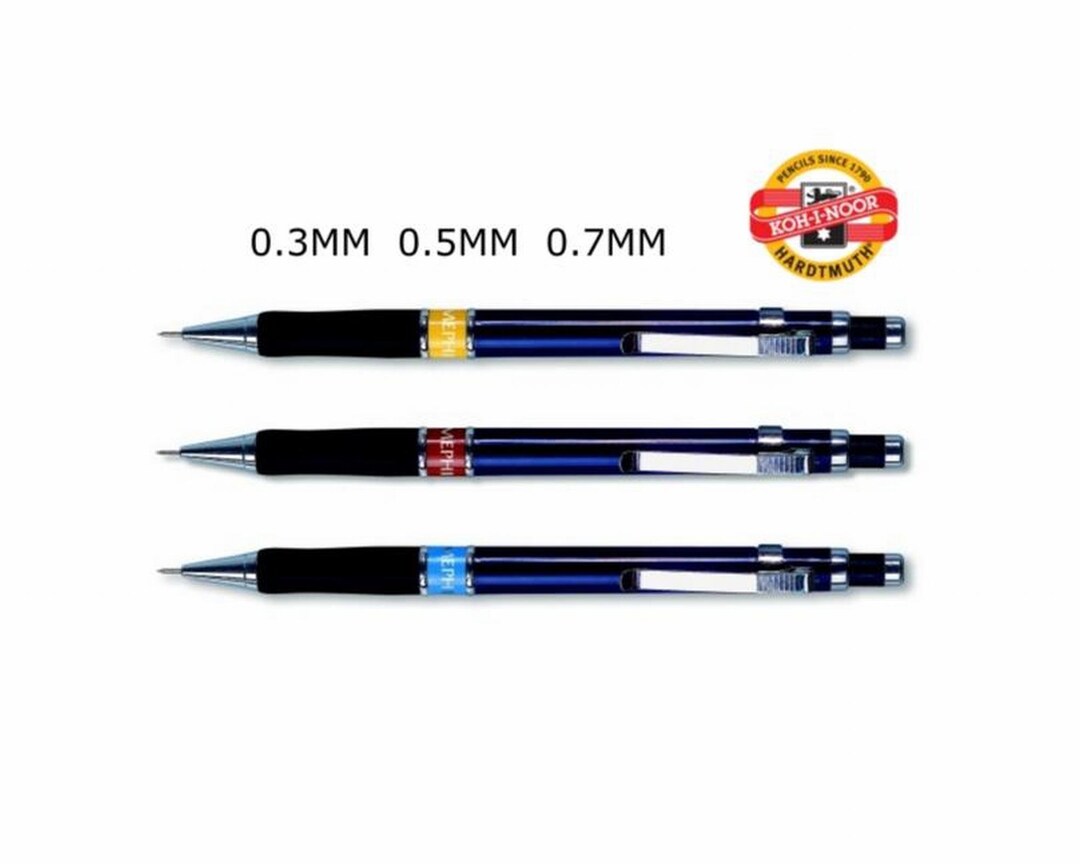 Mechanical Pencil Kohinoor Mephisto Profi Micro Fine Lead Refill 0.3