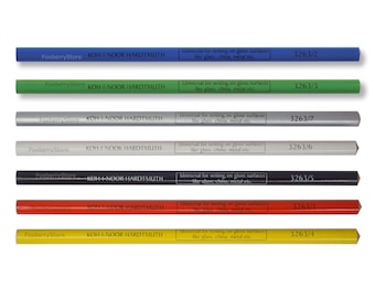 Chinagraph Pencil Marker Crayon Write on Gloss Surface Glass China Metal Koh-I-Noor 3263