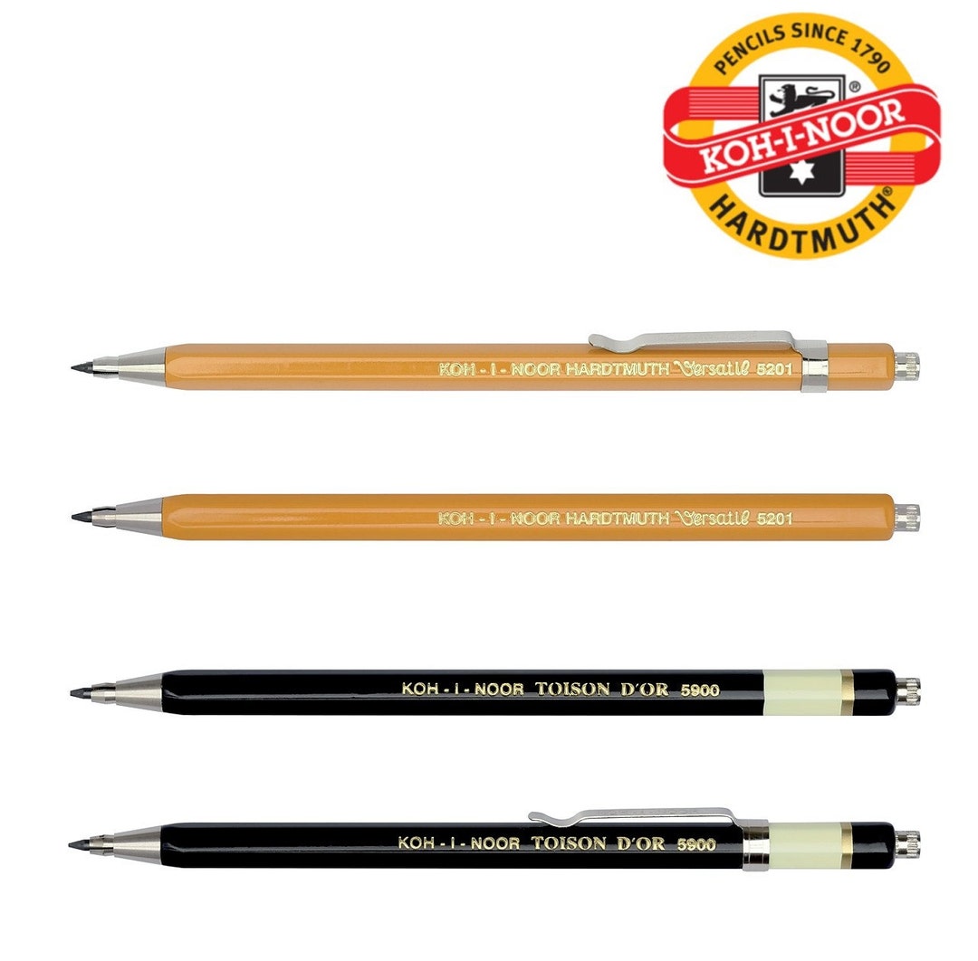 Koh-I-Noor Versatil 5900 5201 All Metal Mechanical Pencil mm Etsy 日本