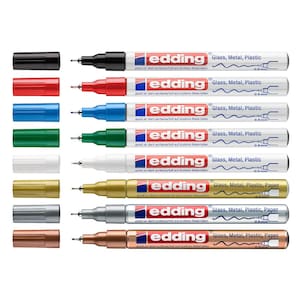 Marcador de pintura brillante EDDING 780 de 0,8 mm, permanente