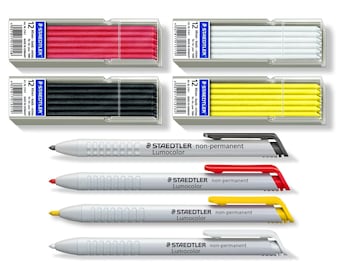 STAEDTLER Lumocolor Omnichrom Non-Permanent Lead Refills Mechanical Pencil 3mm