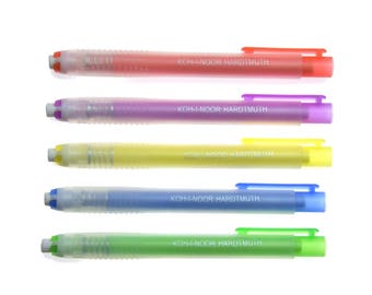 Eraser Pencil Rubber Koh-I-Noor Holder and Refill