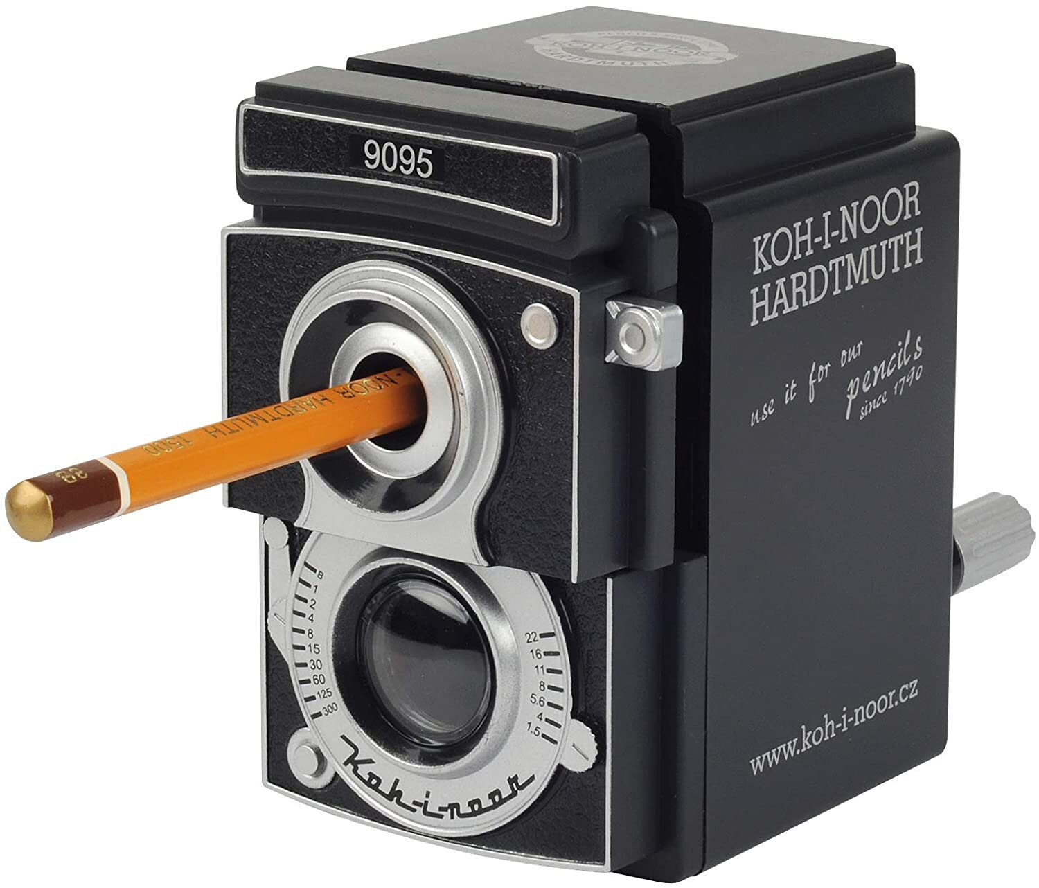 Table Top Sharpener Koh-i-noor 9095 Retro Camera Design Jumbo Pencil - Etsy