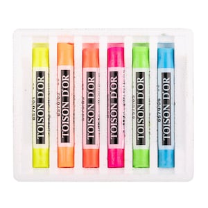 Pasteles suaves brillantes KOH-I-NOOR 8571 Iluminador neón en polvo seco Tiza en polvo fluorescente