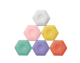 Koh-I-Noor Thermoplastic Pencil Eraser 6223 Pack of 6 Rubbers
