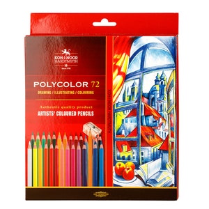 Artist kleurpotloodset Koh-I-Noor polycolor kleurpotlood kleurtekening 3837
