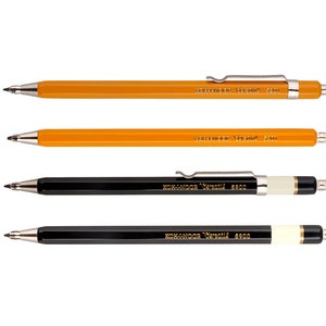 Koh-I-Noor Versatil 5900 5201 All Metal Druckbleistift 2 mm Clutch Minenhalter