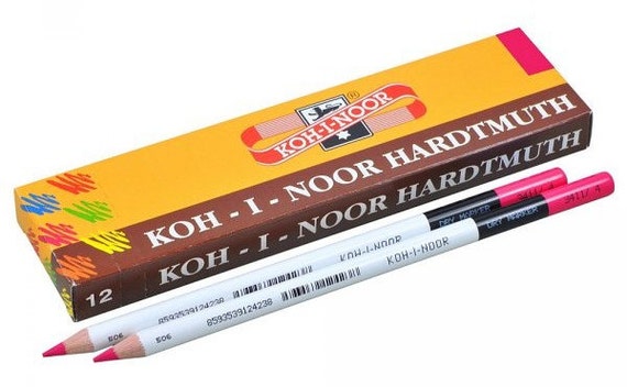 Dry Highlighter Colored Pencil Set Koh-i-noor 3411 3415 Marker