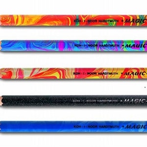 Multicolored Jumbo Pencils Set Koh-i-noor Magic 3406 Colored Art
