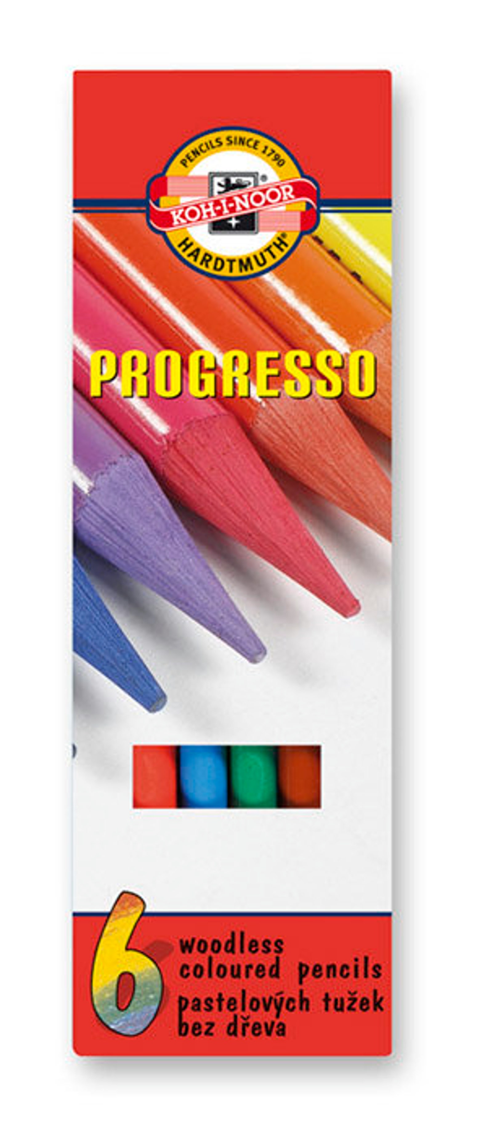 Kohinoor Progresso Woodless Colored Pencil Sets 624 Crayons Etsy