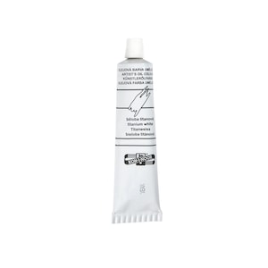 Colore ad olio Koh-I-Noor Artists tubo da 40 ml bianco titanio