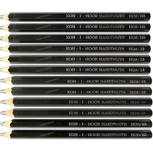 Matite in grafite Jumbo Koh-I-Noor 1820 Sketch Drawing Thick