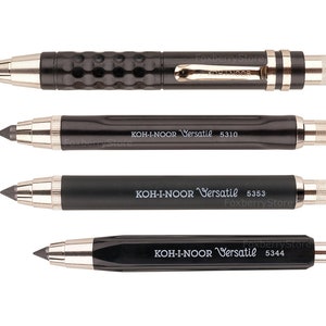 Kurzer Druckbleistift 5,6 mm Clutch Minenhalter 5,6 mm Koh-I-Noor 5306 5344 5310 5353