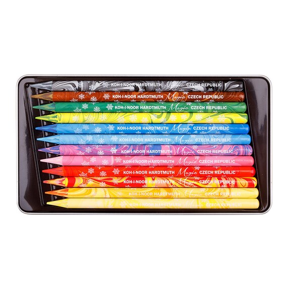 Multicolored Pencil Set Koh-i-noor Progresso Magic 8774 8772