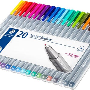 STAEDTLER Triplus Fineliner 334 driehoekig