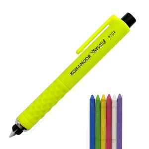 Koh-I-Noor Tailor Chalk Druckbleistifte Set mit Farbigen Kreiden