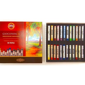 Set di pastelli a olio colorati KOH-I-NOOR GIOCONDA 8354 8352