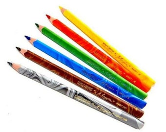 Jumbo Colored Pencils Set KOH-I-NOOR Magic 3408 Triangular Drawing Coloring Multicolored