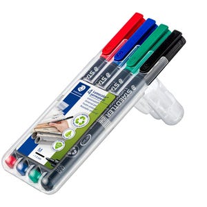 Rotuladores universales permanentes STAEDTLER 317 M Lumocolor