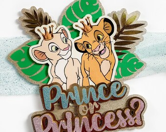 Simba Cake Topper Etsy Canada