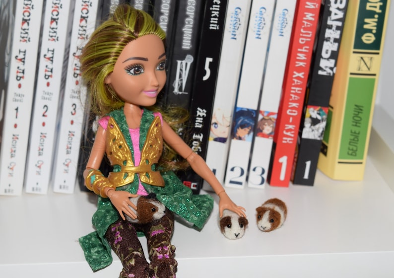 Tiny Guinea Pig Dollhouse Miniarure Micro Guinea Pig Figurine Etsy