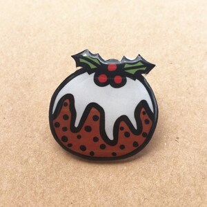 Christmas Pudding Badge image 2