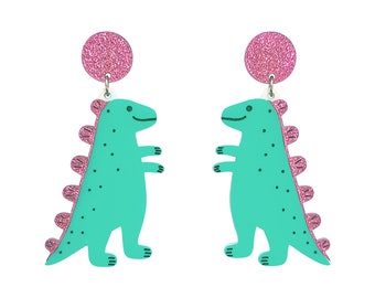 Dinosaur Earrings