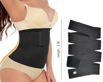 Tummy Wrap Waist Trainer Corset Shapewear Waist Belt Waist Cincher, Snatch  Me Up Bandage Wrap, Buy 2 to make a longer belt for 10.00 more.