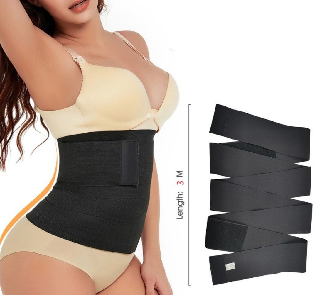 Tummy Wrap Waist Trainer Corset Shapewear Waist Belt Waist, 59% OFF