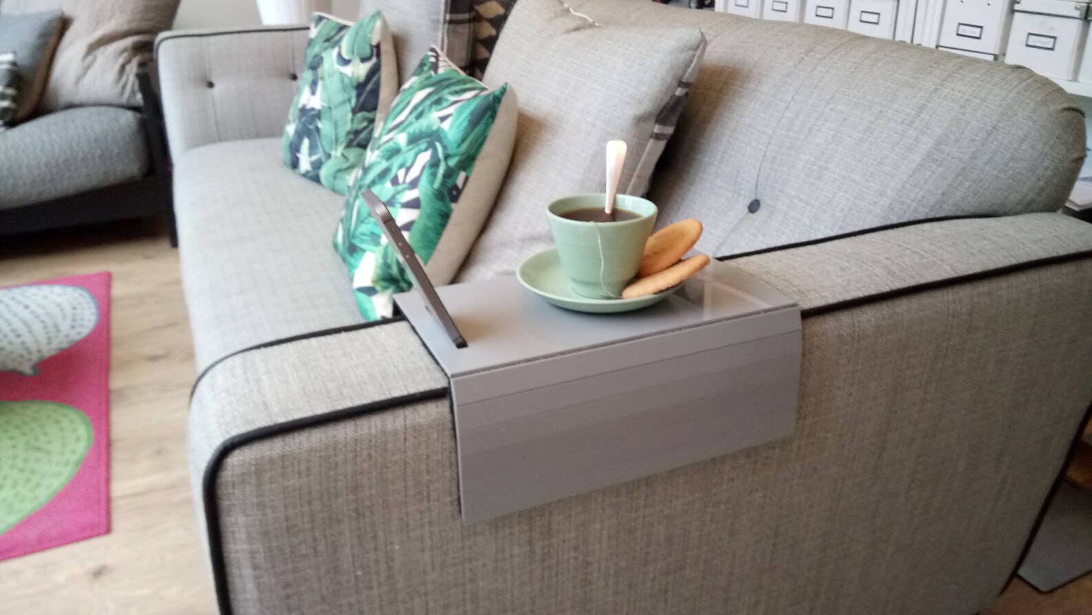 Sofa Arm Tray Placemat Sofa Tray Table, Sofa Arm Tray, Armrest Tray, Sofa Arm Table, Couch Tray