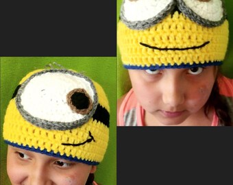 Two-eyed Minion Youth Hat/One-eyed Minion Youth Hat/Despicable Me Hat
