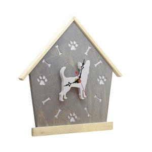 Chihuahua Personalized Wall Clock - Customizable gift for dog lovers - Chihuahua Memorial Gift