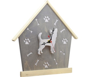 Chihuahua Personalized Wall Clock - Customizable gift for dog lovers - Chihuahua Memorial Gift