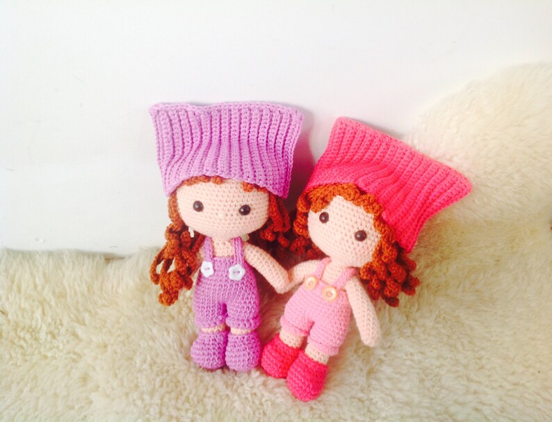 Bedtime Doll PURPLE Baby Girl Crochet Doll Purple Rag Doll Cuddly Doll Girl Lalylala Baby girl doll Crochet Doll Amigurumi doll