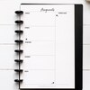 THIS WEEK for Discbound Planners, CLASSIC Font, Mini, Happy Planner ...