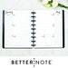 MONTHLY CALENDAR for Discbound Planners, MODERN Font, Happy Planner ...
