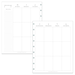 MONTHLY CALENDAR for Discbound Planners MODERN Font Happy - Etsy