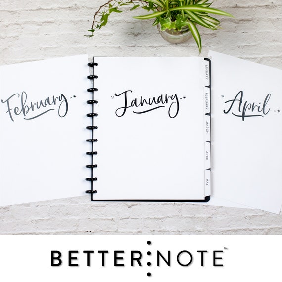 Teacher Planner Kit For Discbound Planners, Fits With Circa Letter, Arc By Staples, TUL, Letter Size (8.5'' X 11''), (Planner Sold Separately