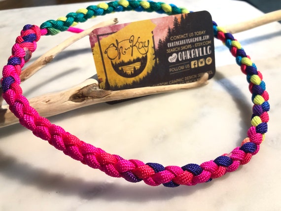 Handmade Rainbow Paracord Sports 