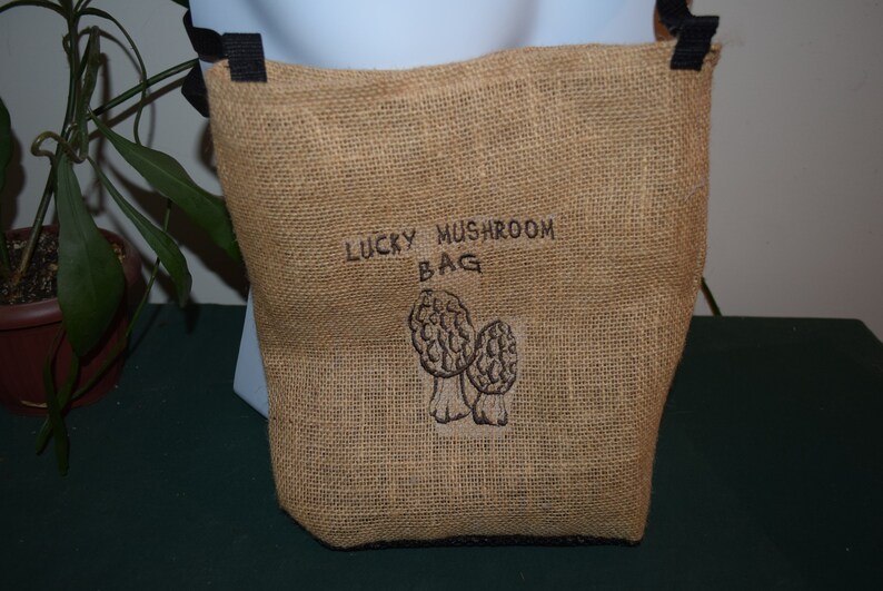 Lucky Morel Mushroom Hunting Bag Etsy