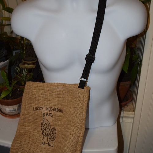 Lucky Morel Mushroom Hunting Bag Etsy