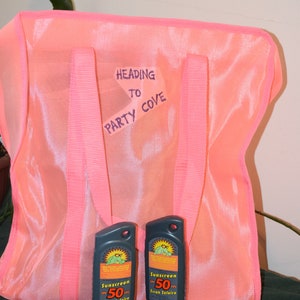 Summer Beach Tote Bag