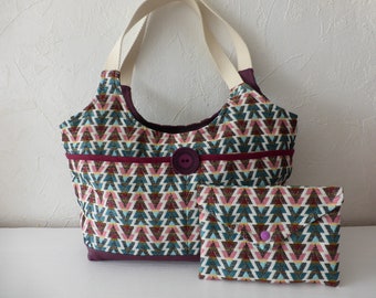 sac a main tissu fantaisie