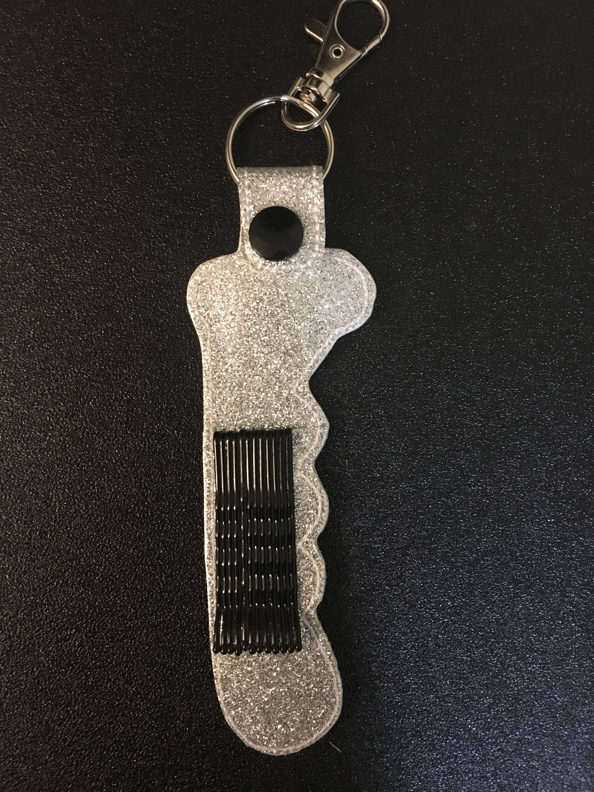 Bobby Pin Holder Keychain Accessories Etsy