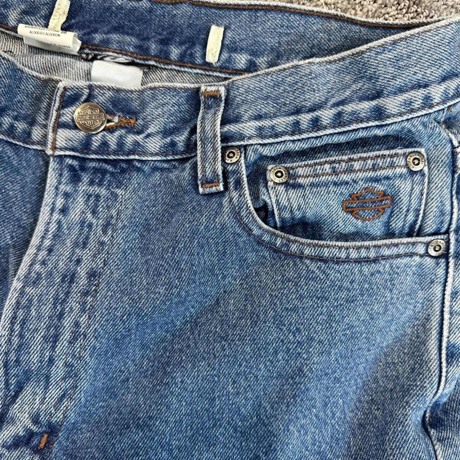 Salopette Bébé Garçon Harley-Davidson Denim Noir - Taille 9/12 Mois - Neuf Avec étiquettes